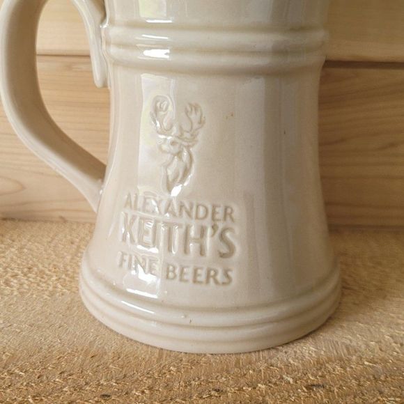 Alexander Keith's Fine Beers Pottery Crafted mug slight imperfections - Picture 8 of 8